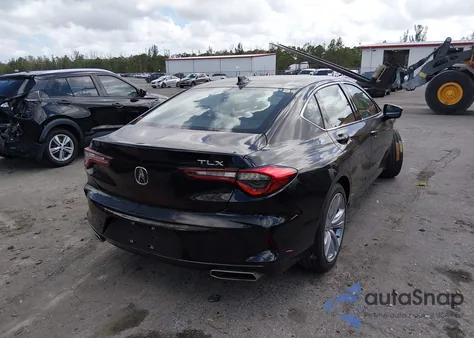 2021 Acura Tlx Technology Package из США, поврежденный, VIN 19UUB5F42MA001042